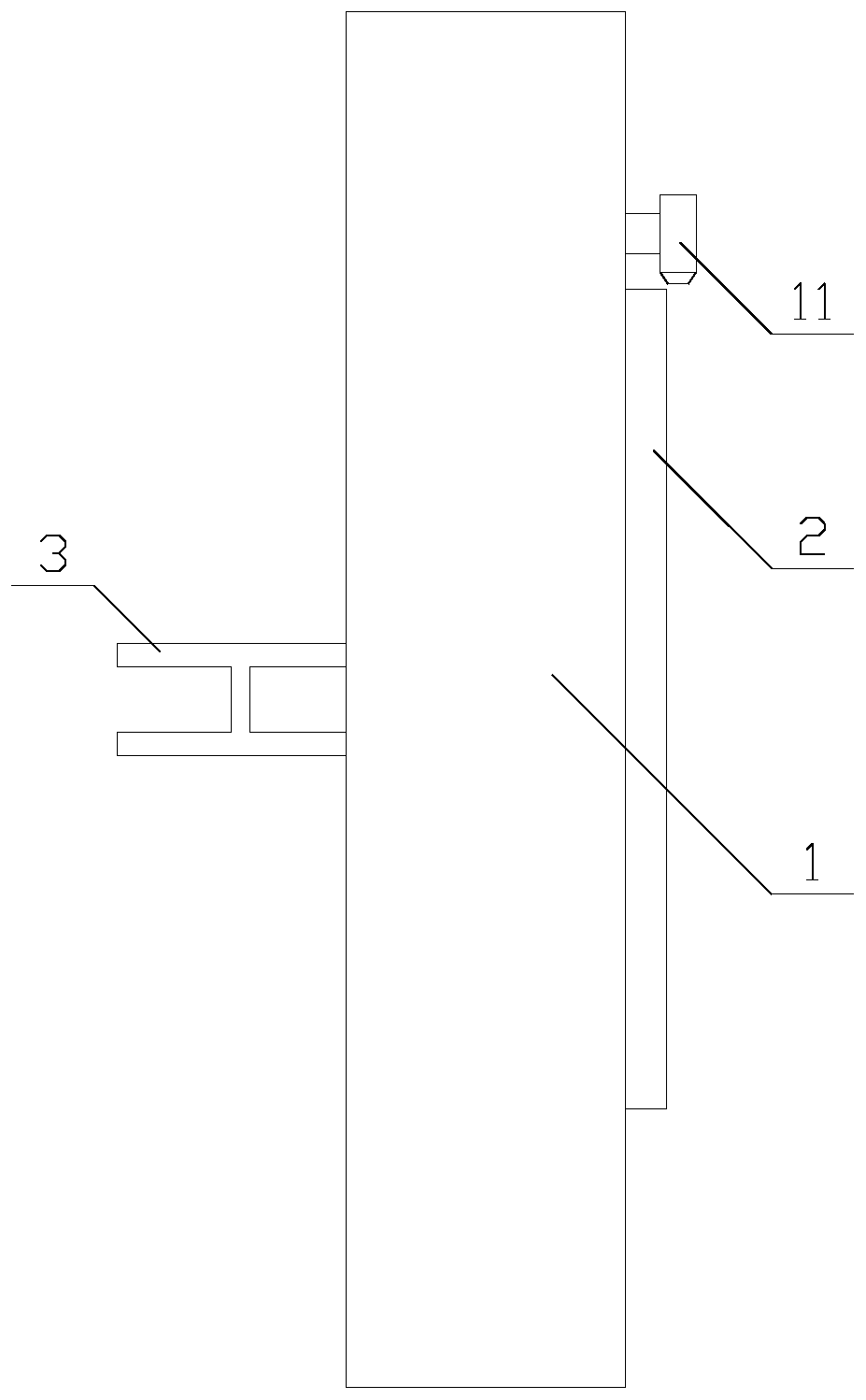 Dust removal and heat dissipation type navigation equipment for automobile