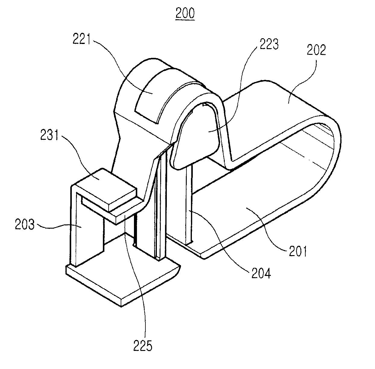 Contact terminal for electronic device