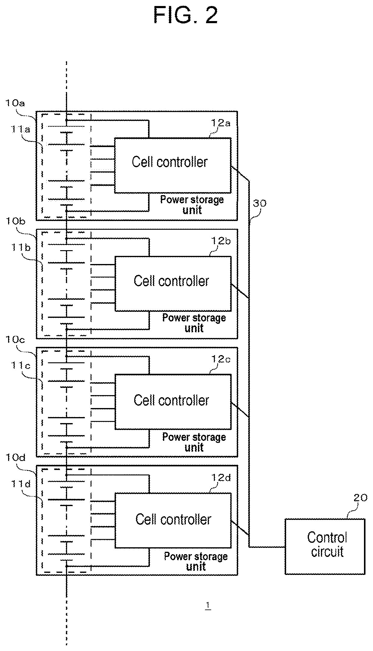 Power storage unit and power storage system