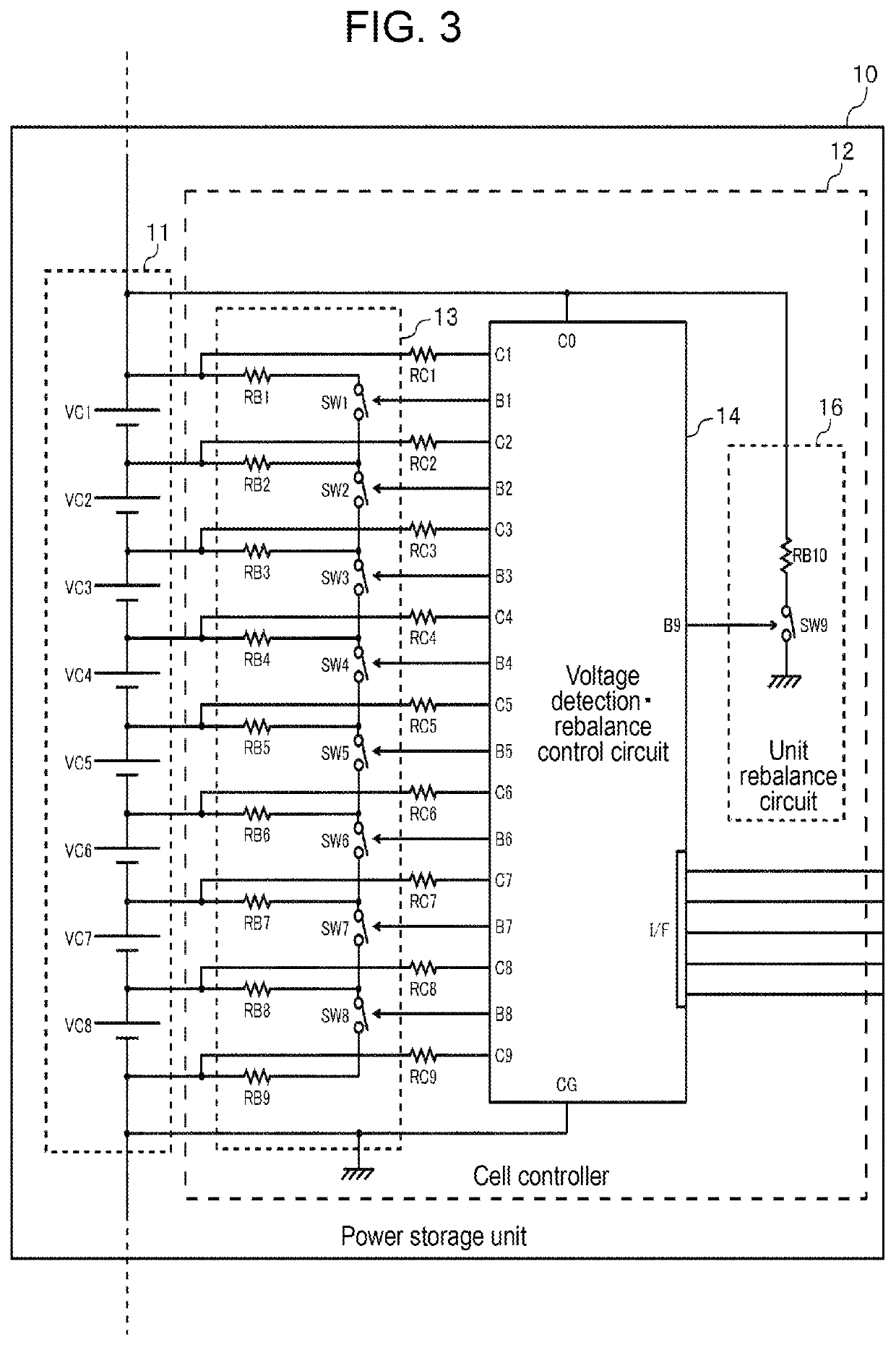 Power storage unit and power storage system