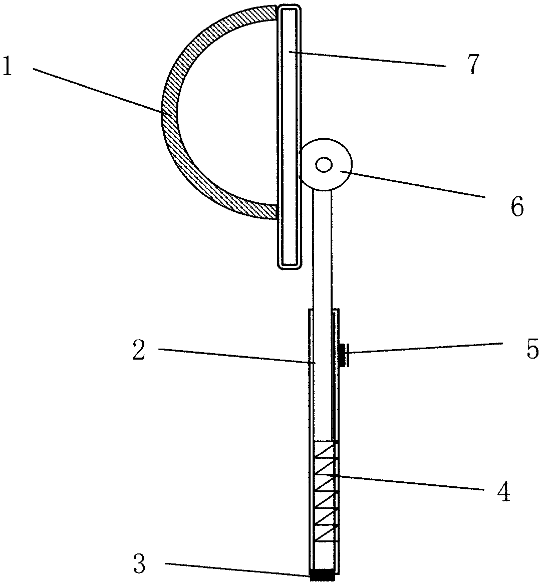 Back frame for reducing degree of fall injury