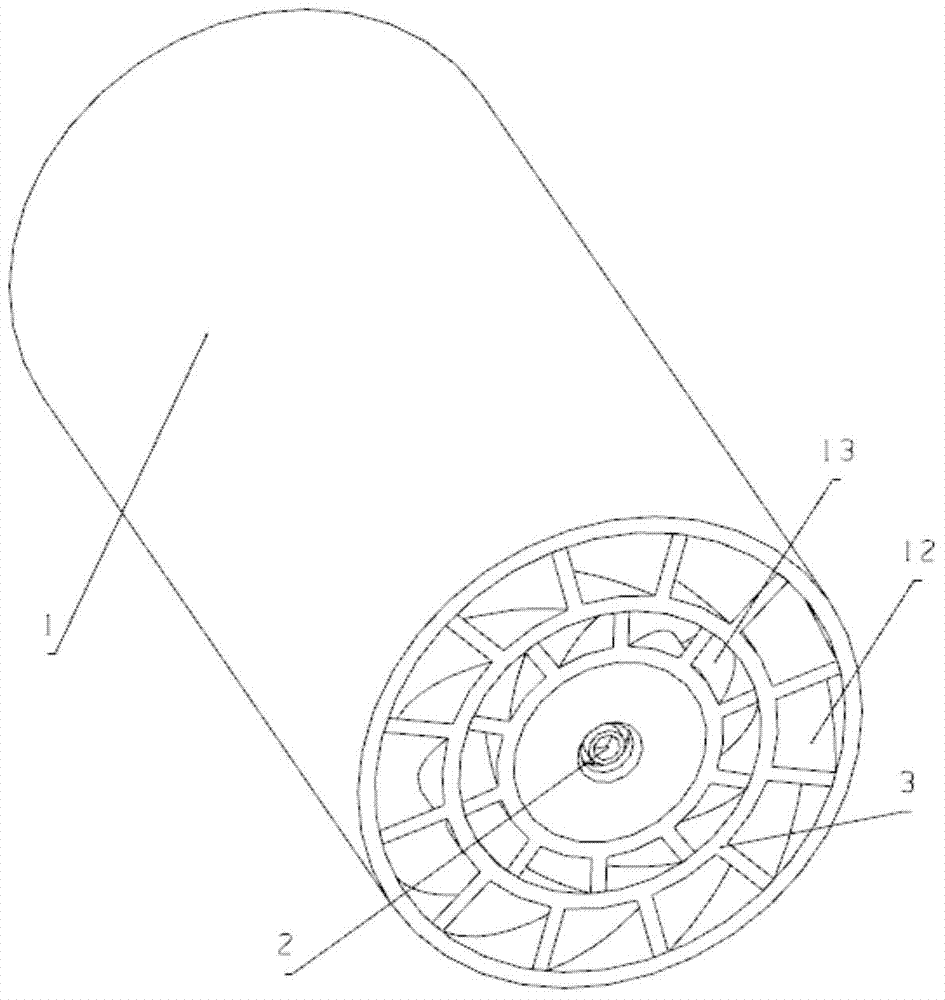 Double-swirl dual-fuel nozzle used for chemical regenerative cycle