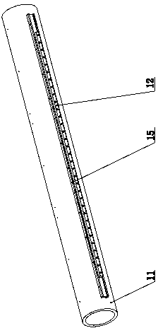 Processing method of machine tool mobile support cross beam shaft, the machine tool mobile support cross beam shaft and special clamp of the machine tool mobile support cross beam shaft