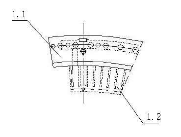 Assembly process for stator of 3MW permanent magnet synchronous wind-driven generator