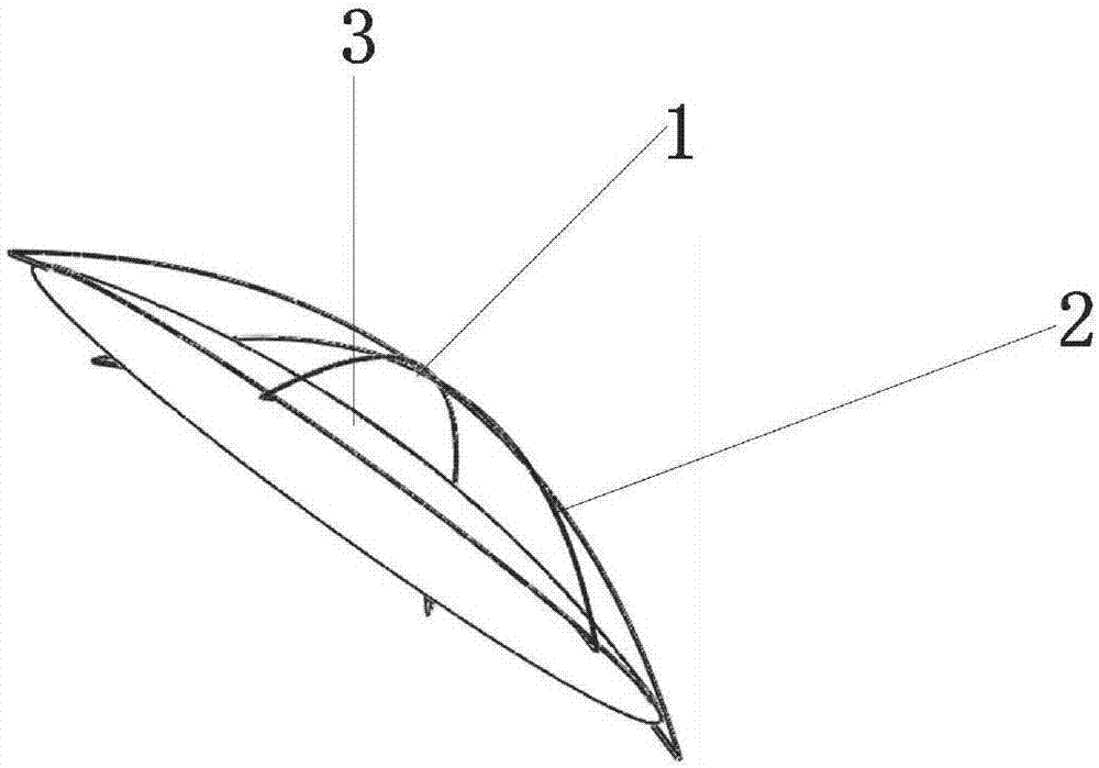 Automatic-resilient, reconfigurable, satellite-borne and expandable antenna