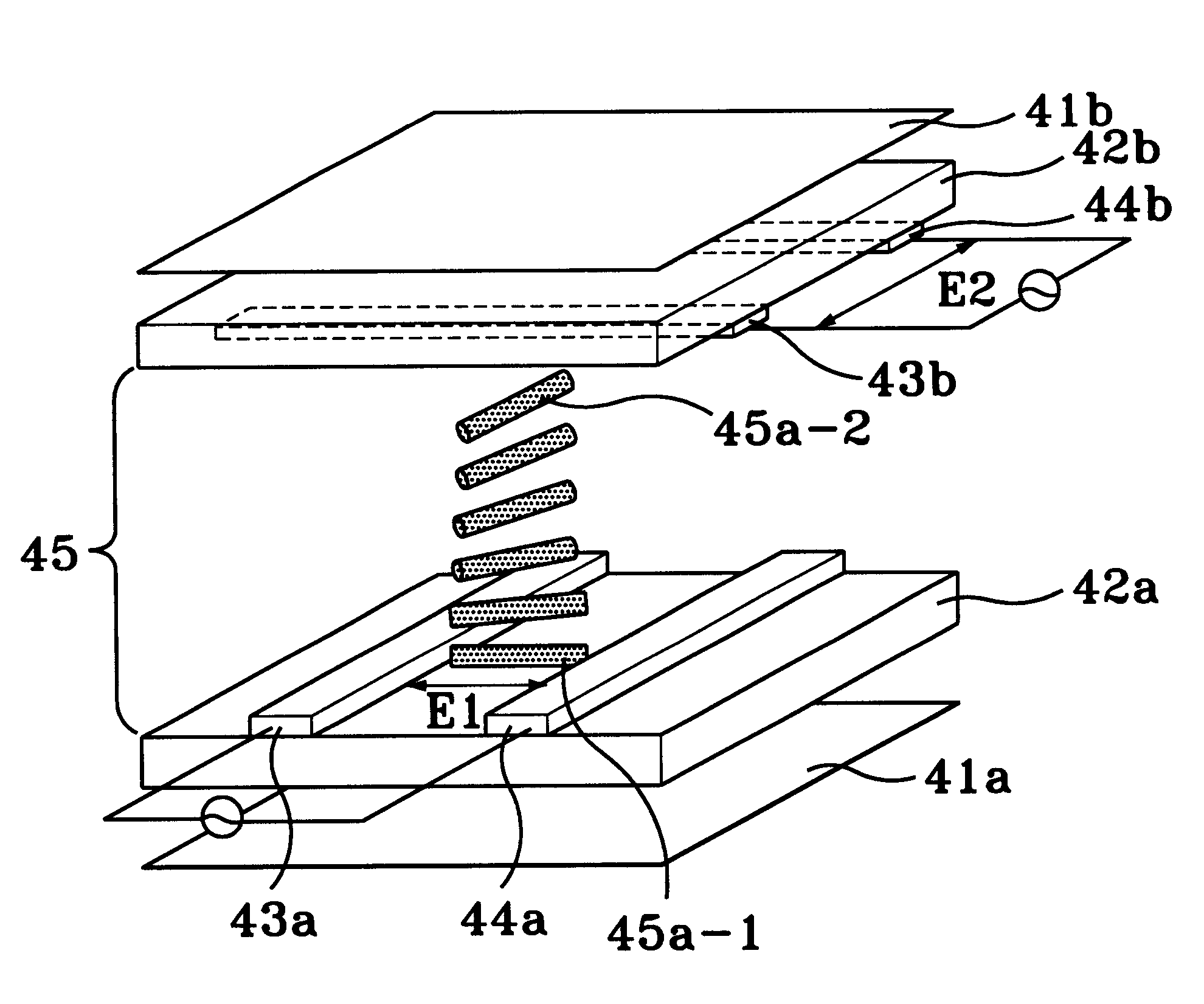 IPS LCD having molecules remained parallel with electric fields applied