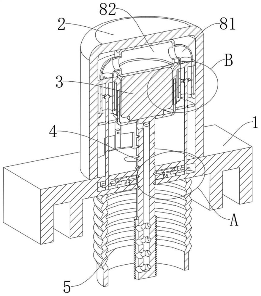 Scrap iron adsorption equipment for contactor installation