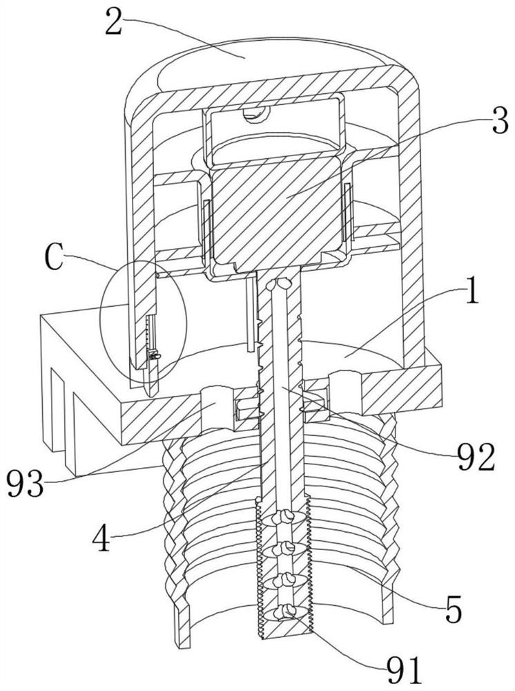 Scrap iron adsorption equipment for contactor installation