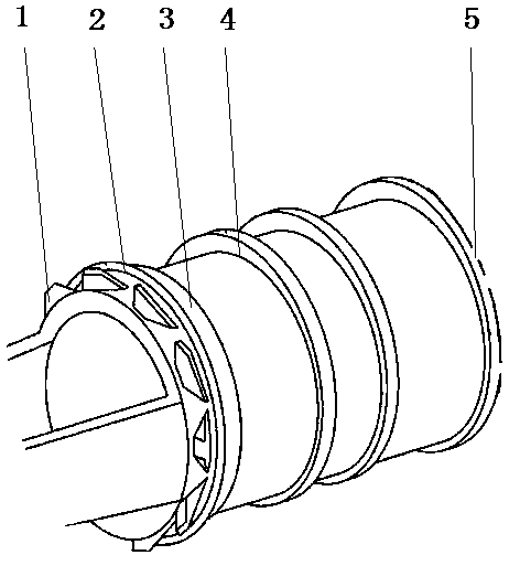 Shock-proof connecting pipe of dish washing machine