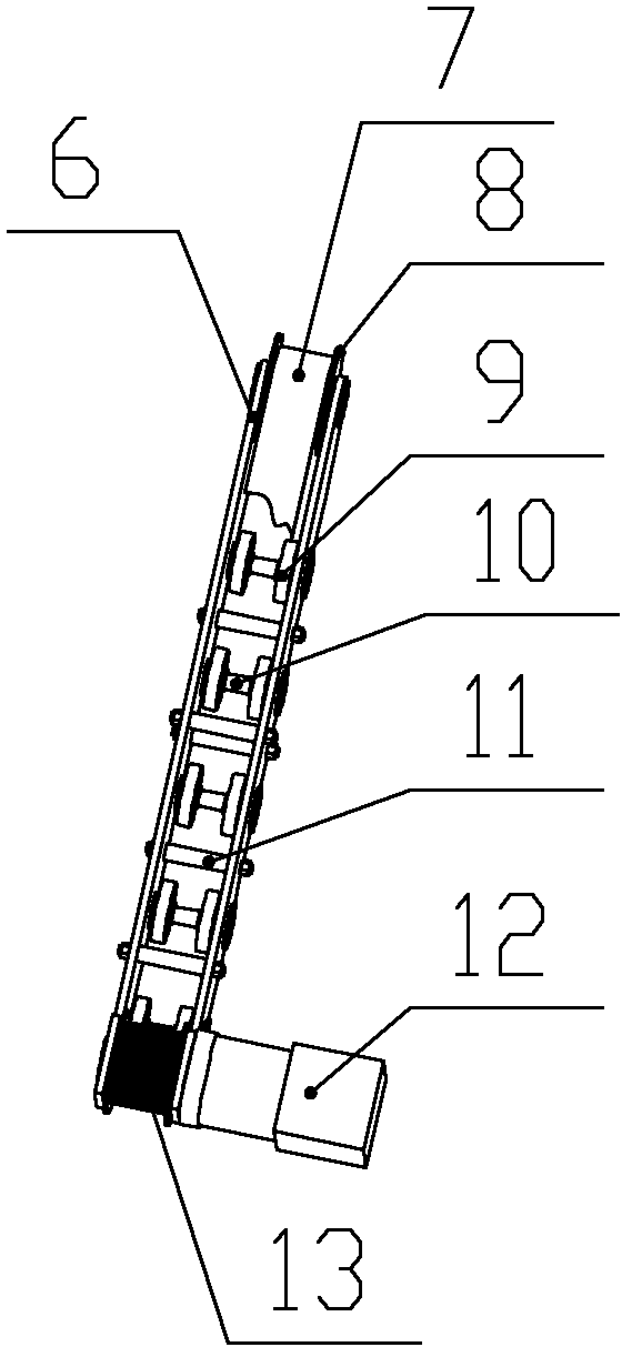 Intelligent detection robot system for horizontal insulator strings