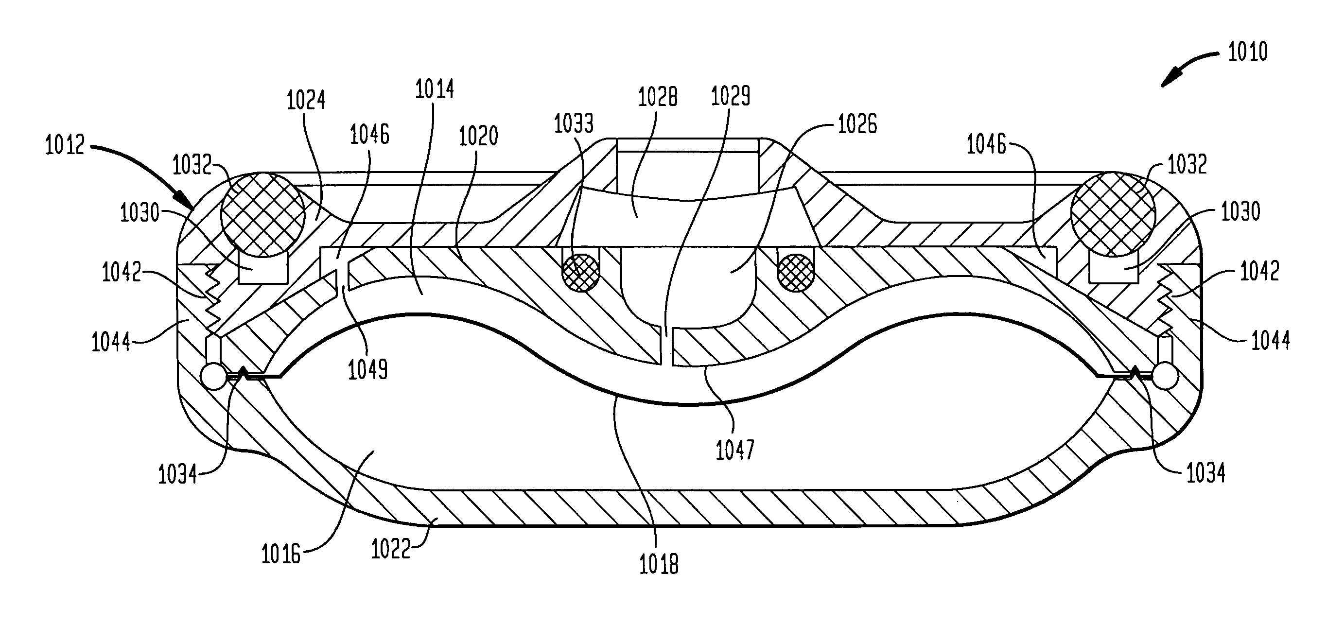 Implantable pump with infinitely variable resistor