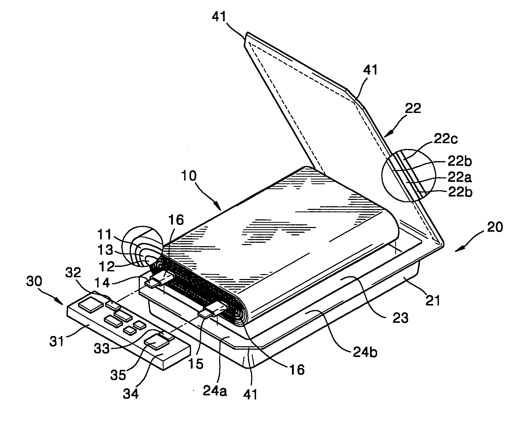 Pouch type secondary battery