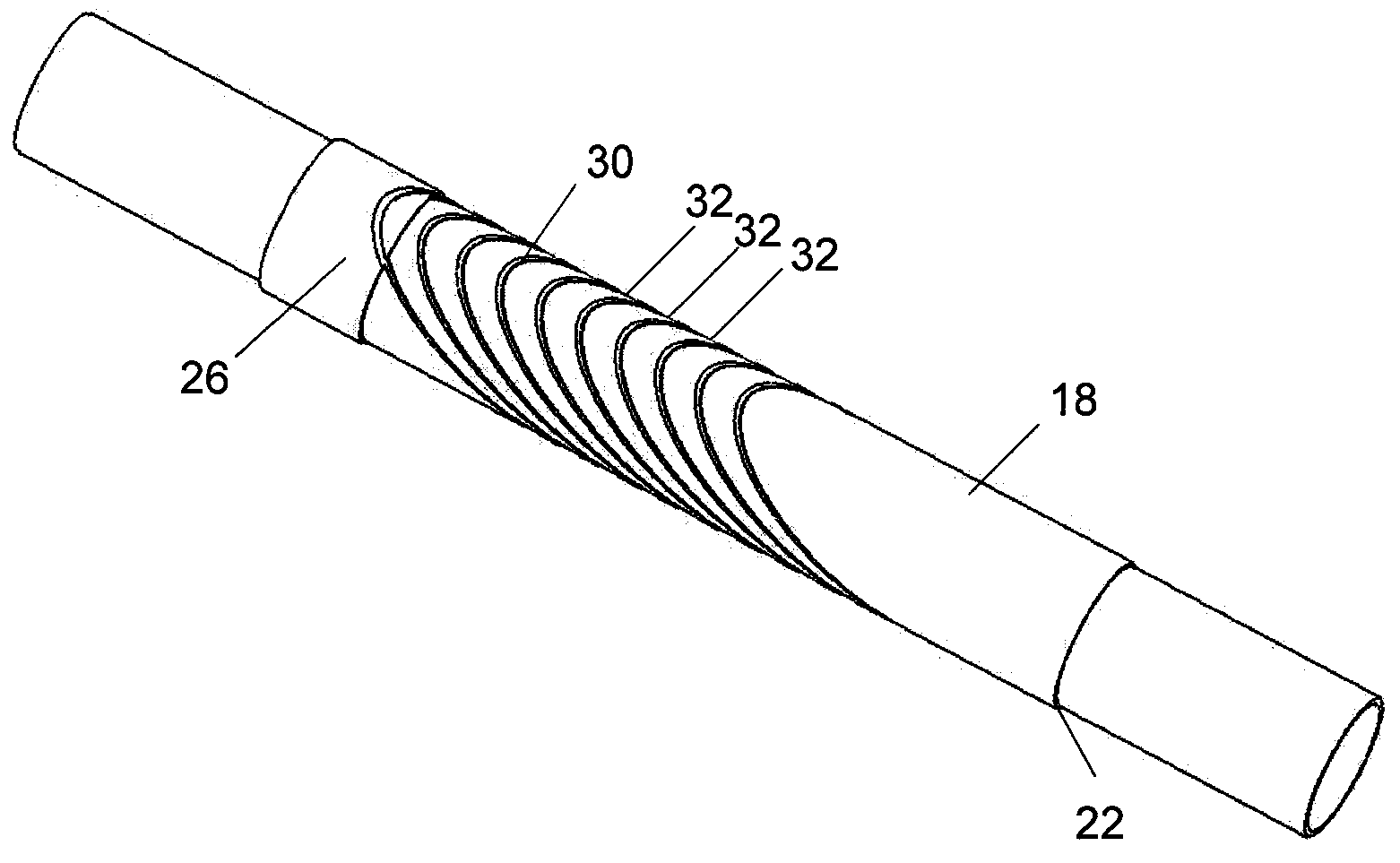 Wiring Assembly And Method For Positioning Conductor In A Channel Having A Flat  Surface Portion