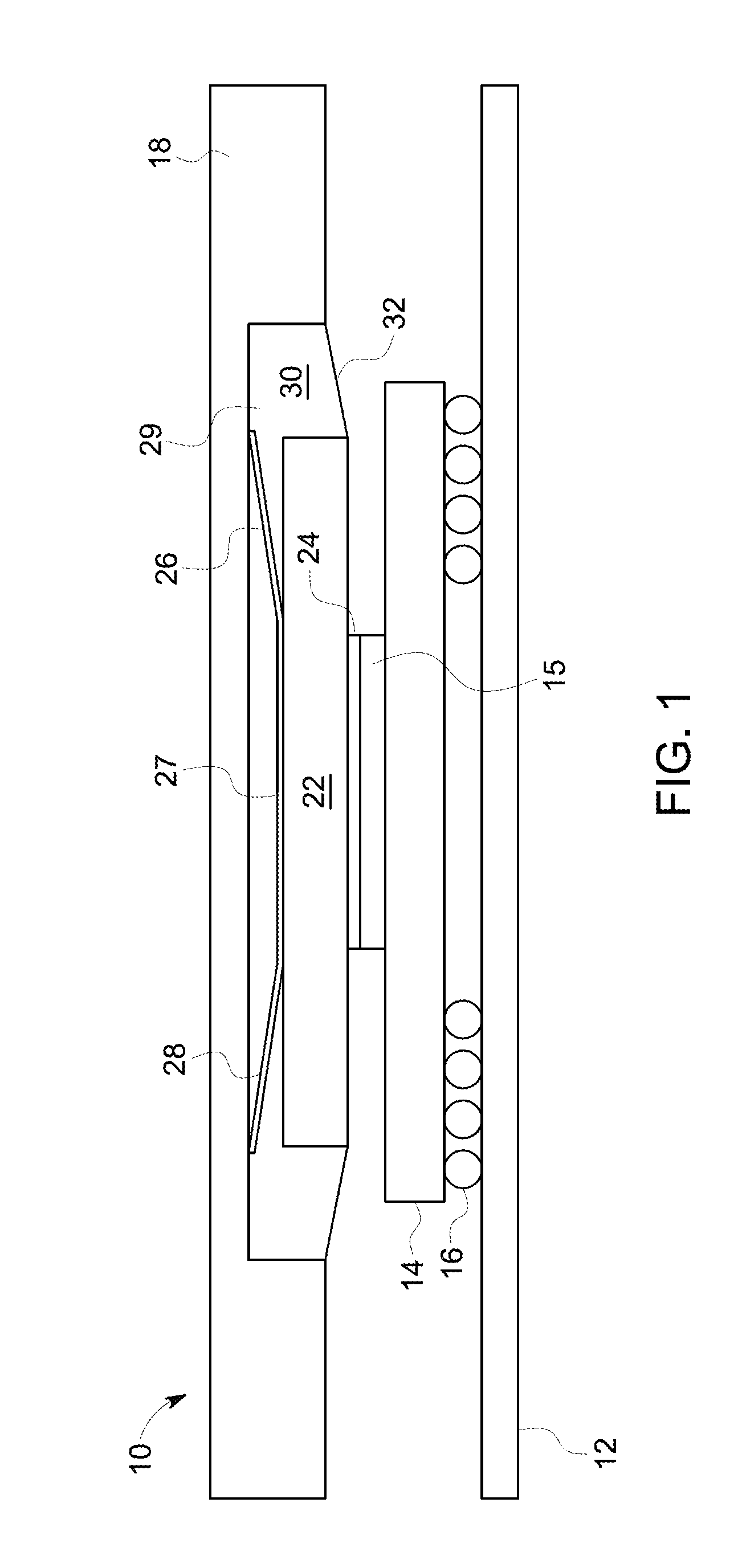 Flexible metallic heat connector