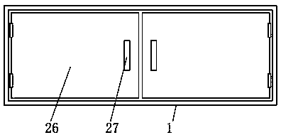 Bearing pedestal drilling device with fragment collecting function