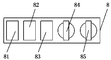 Bearing pedestal drilling device with fragment collecting function