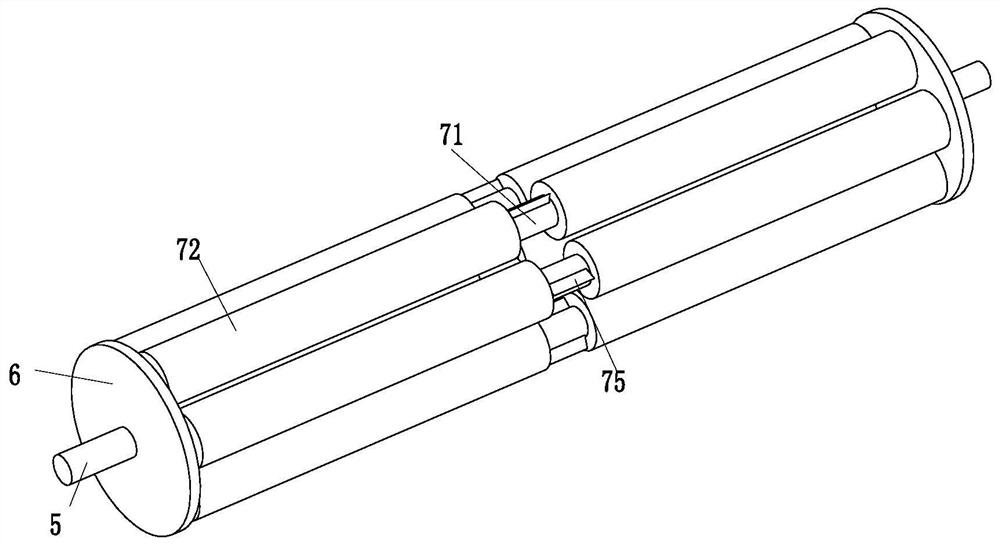 Material crushing and grinding machine and using method thereof