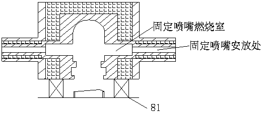 Environment-friendly wax and glue removing kiln