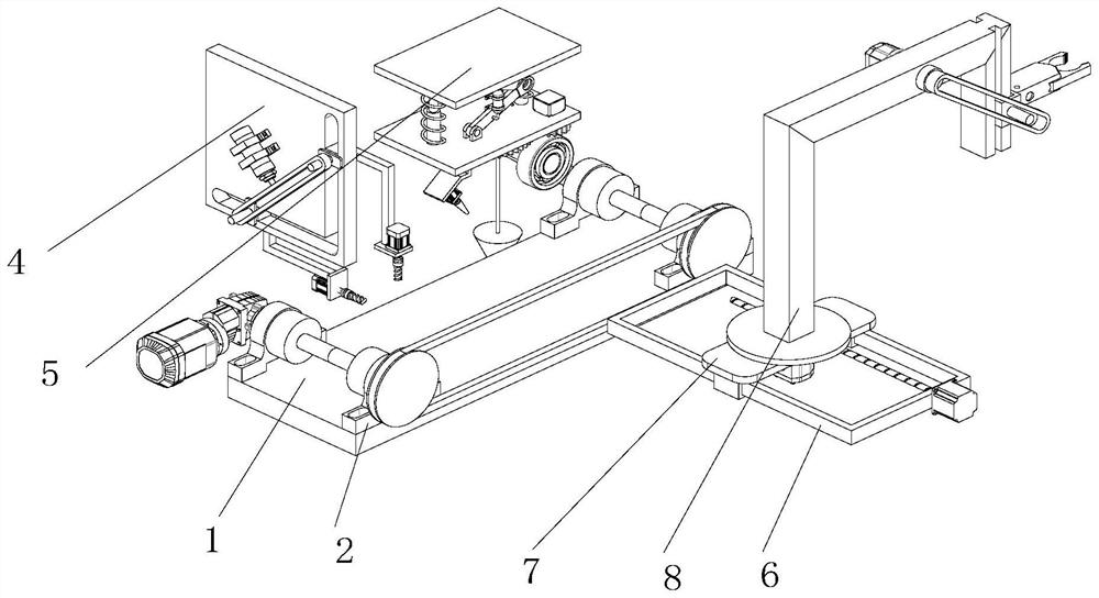 Laser welding mechanism for metal support