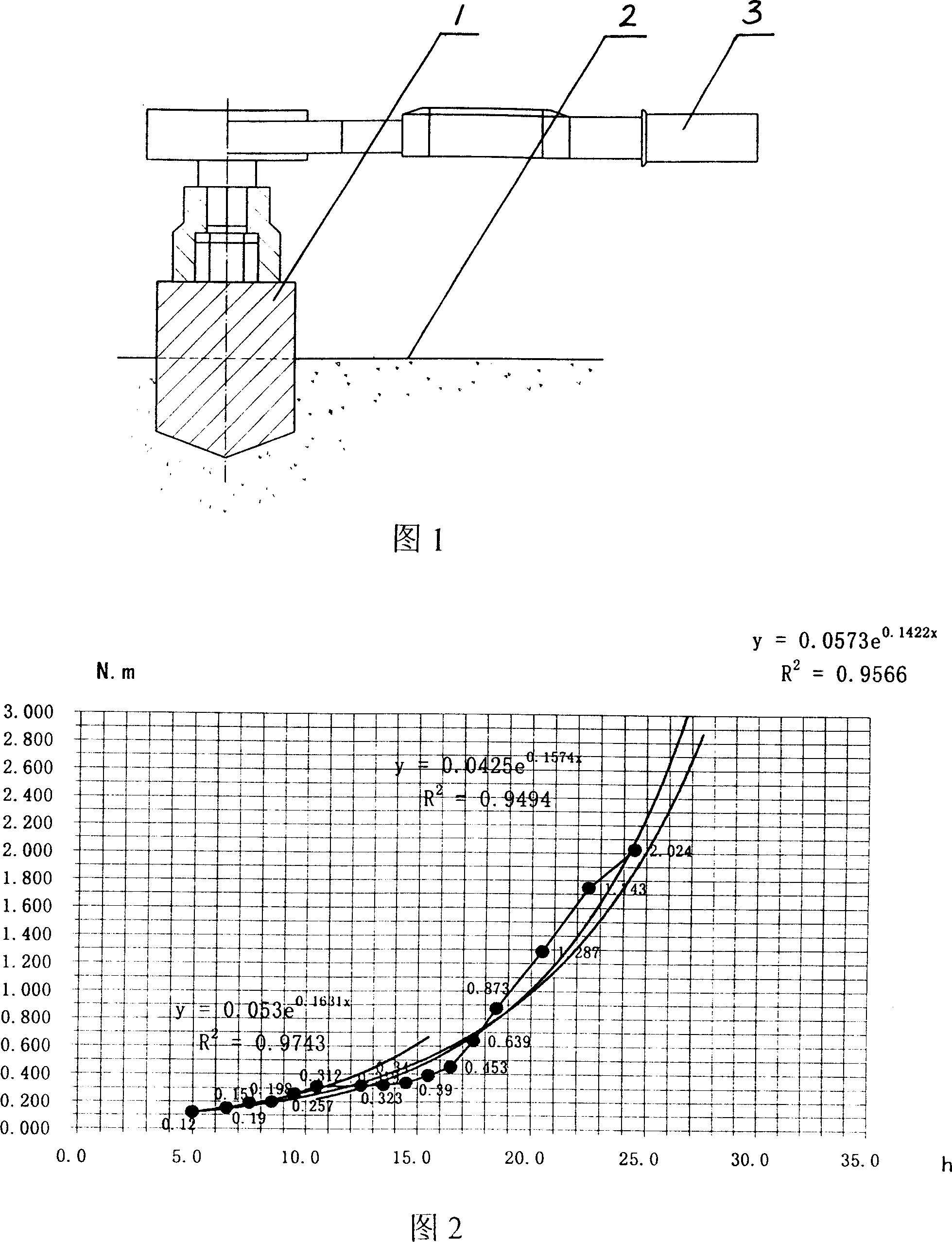 Fixing time detecting method for roller compacted concrete construction site