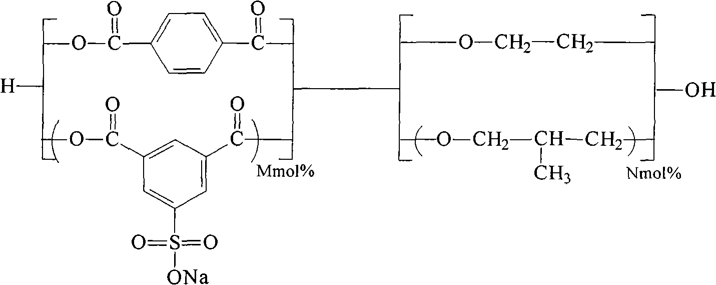 Side chain-containing aliphatic diol modified copolyester section and preparation method thereof