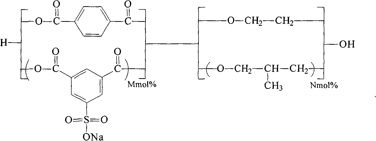 Side chain-containing aliphatic diol modified copolyester section and preparation method thereof