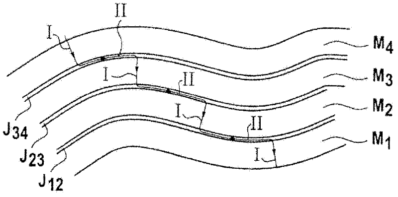 Composite material part having a ceramic matrix, and method for manufacturing same