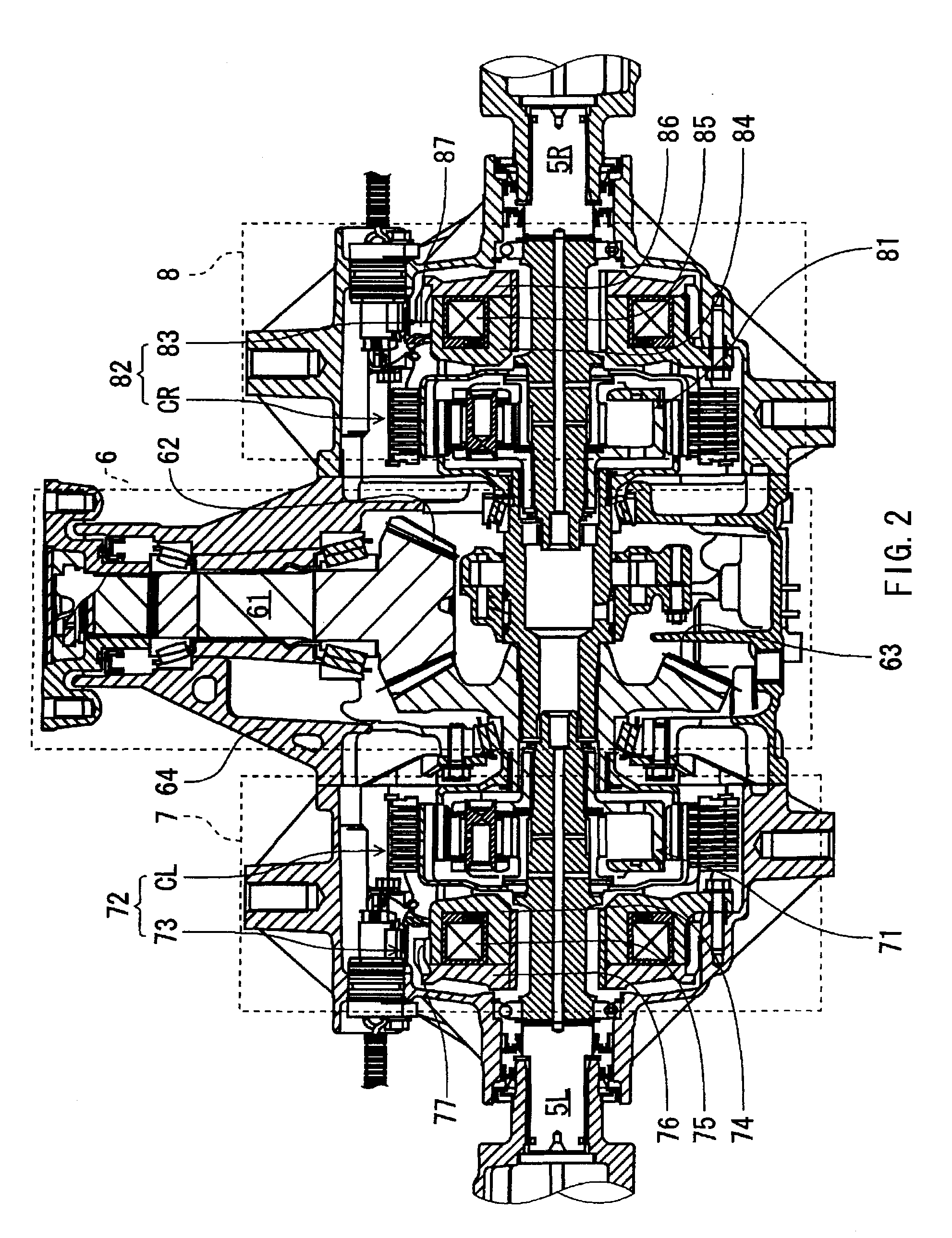 Driving force distribution device