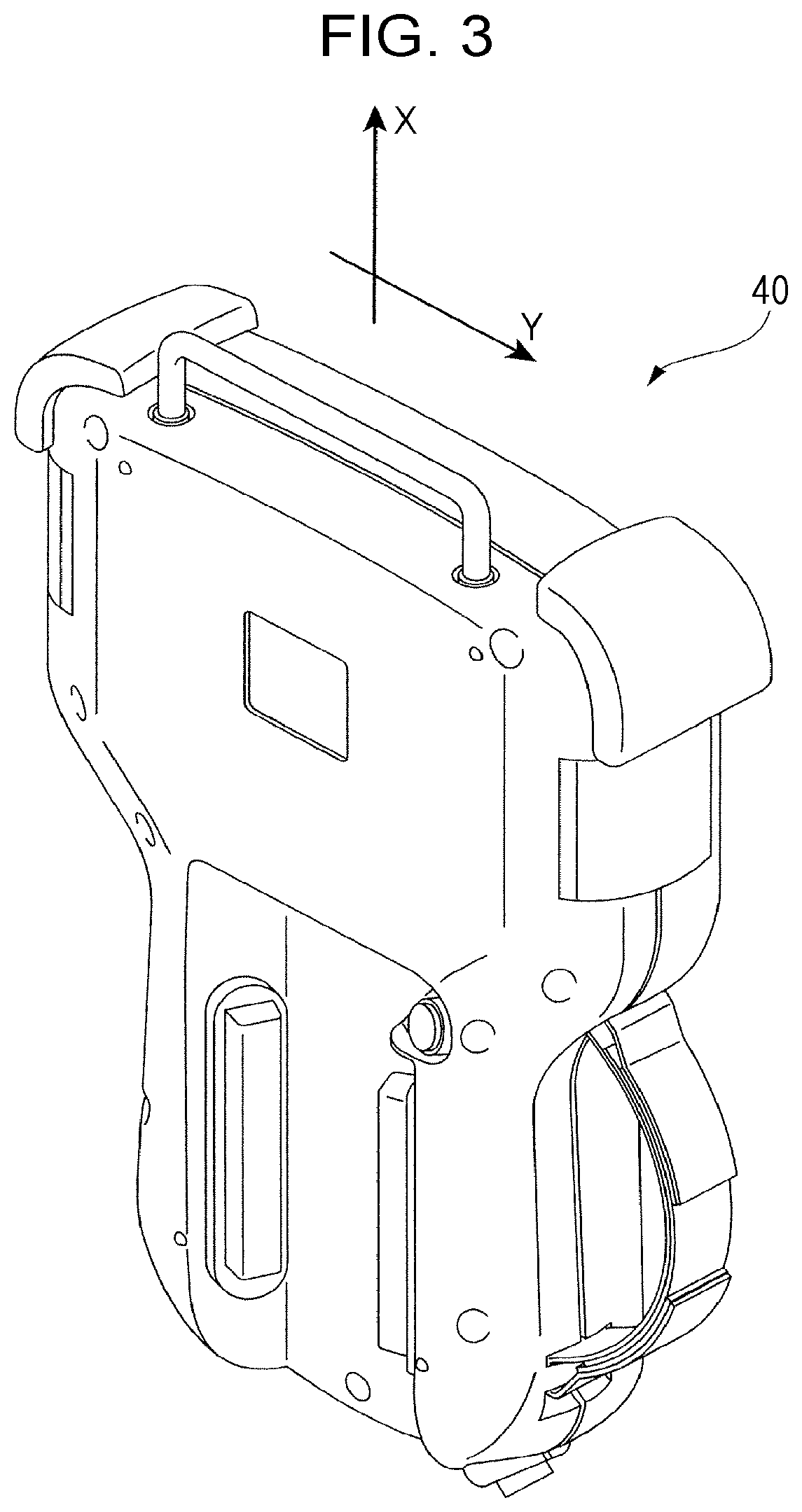 Teaching apparatus used for operation of industrial robot