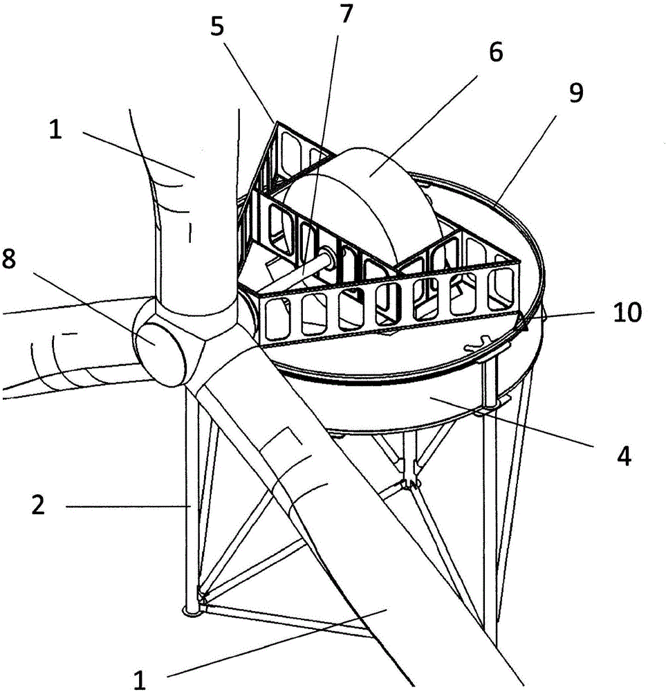 Wind turbine drive train