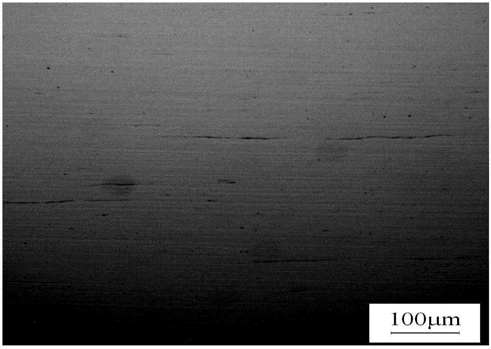 Production method capable of reducing dendritic segregation of hot rolled coiled plate Q345B