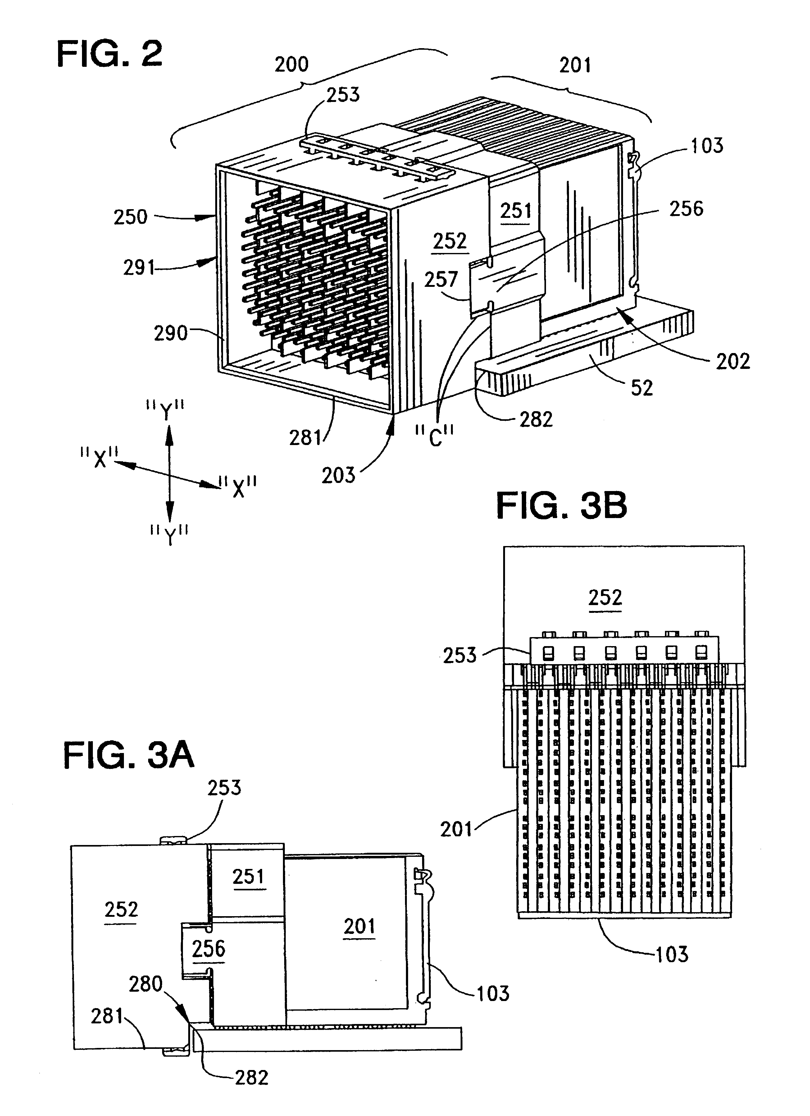 High-density connector assembly with improved mating capability