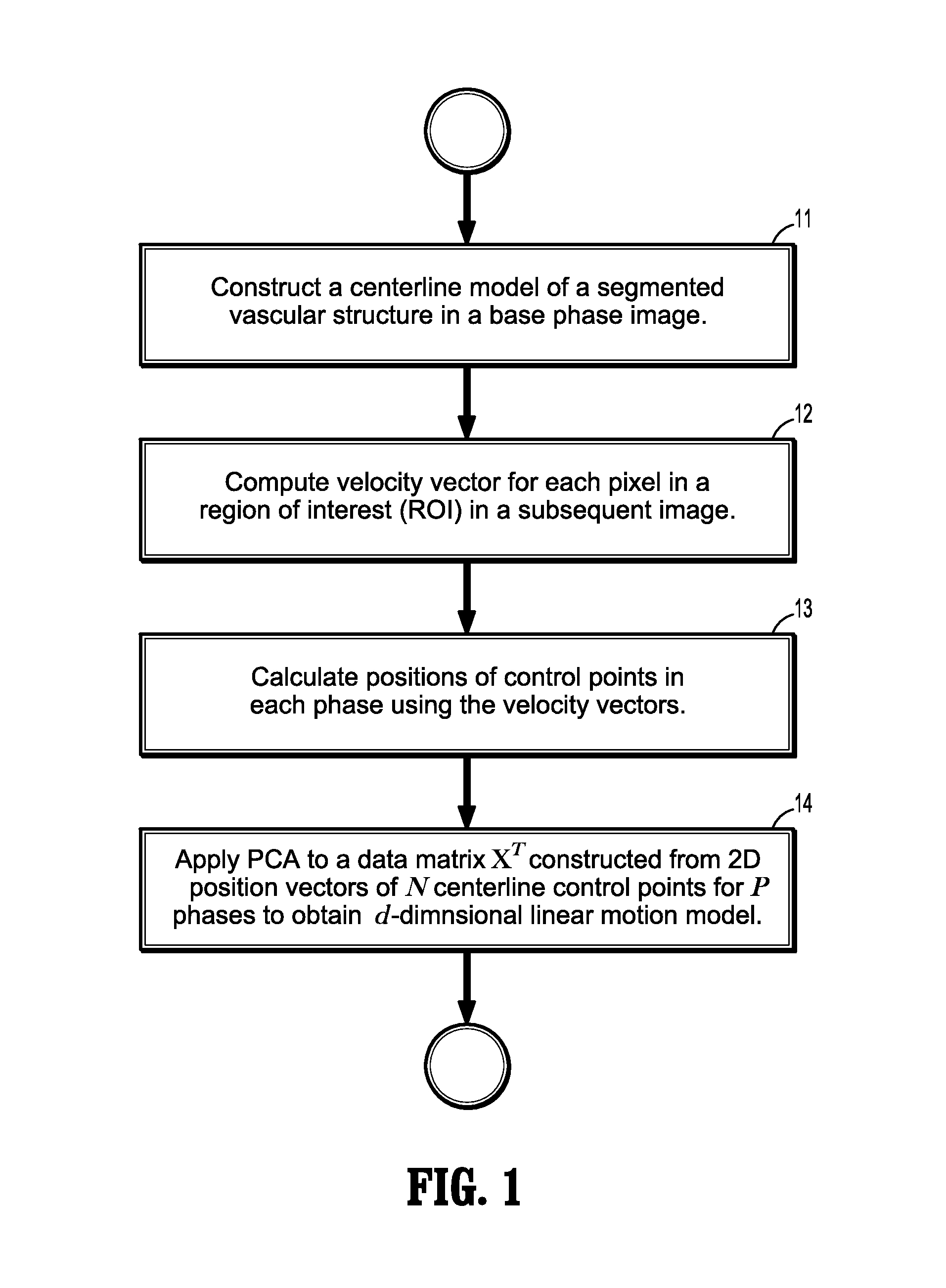 Coronary artery motion modeling