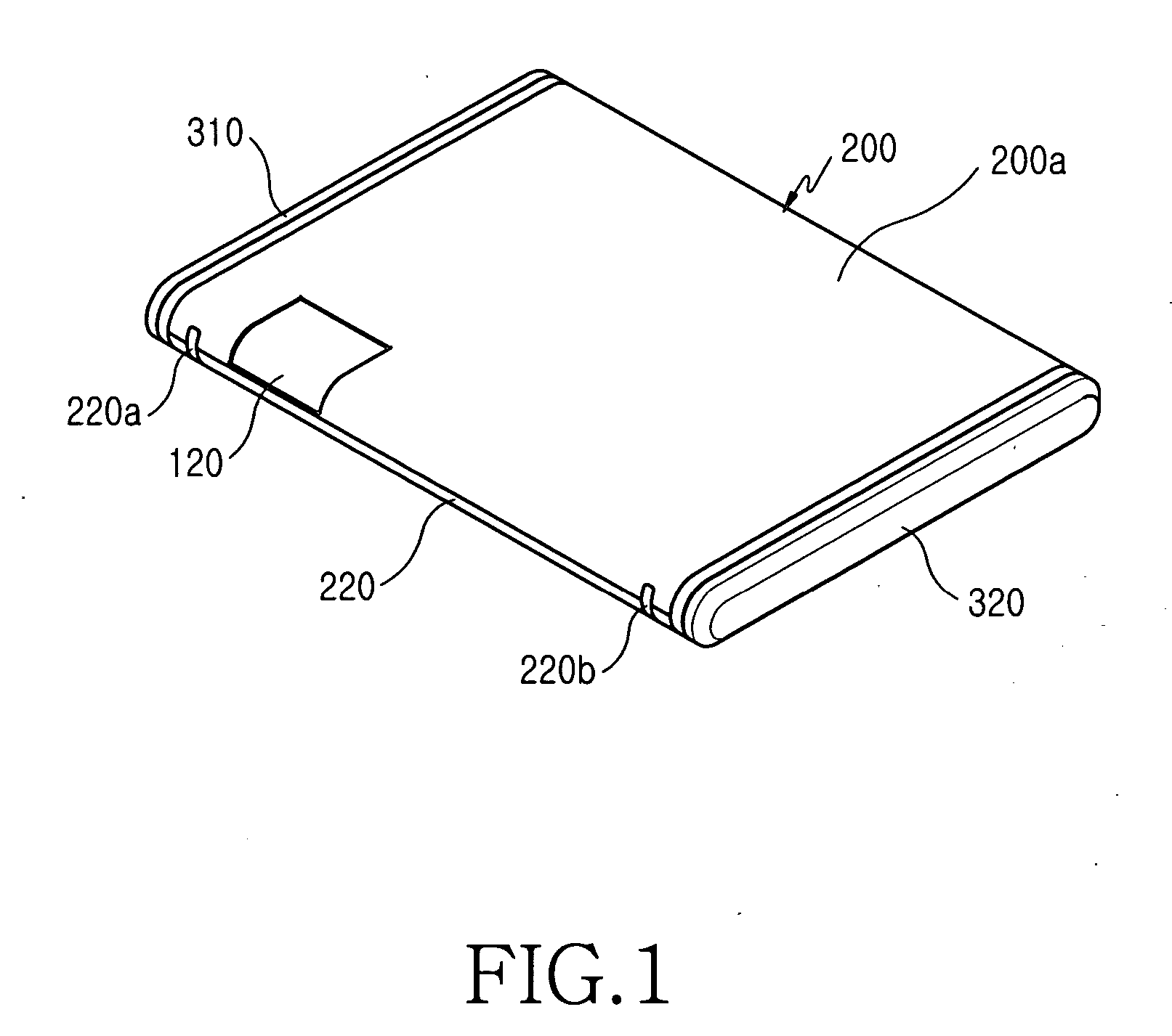 Portable communication terminal for displaying information