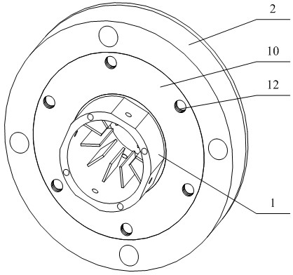 Annular array thermoelectric generator with functional gradient thermoelectric arms