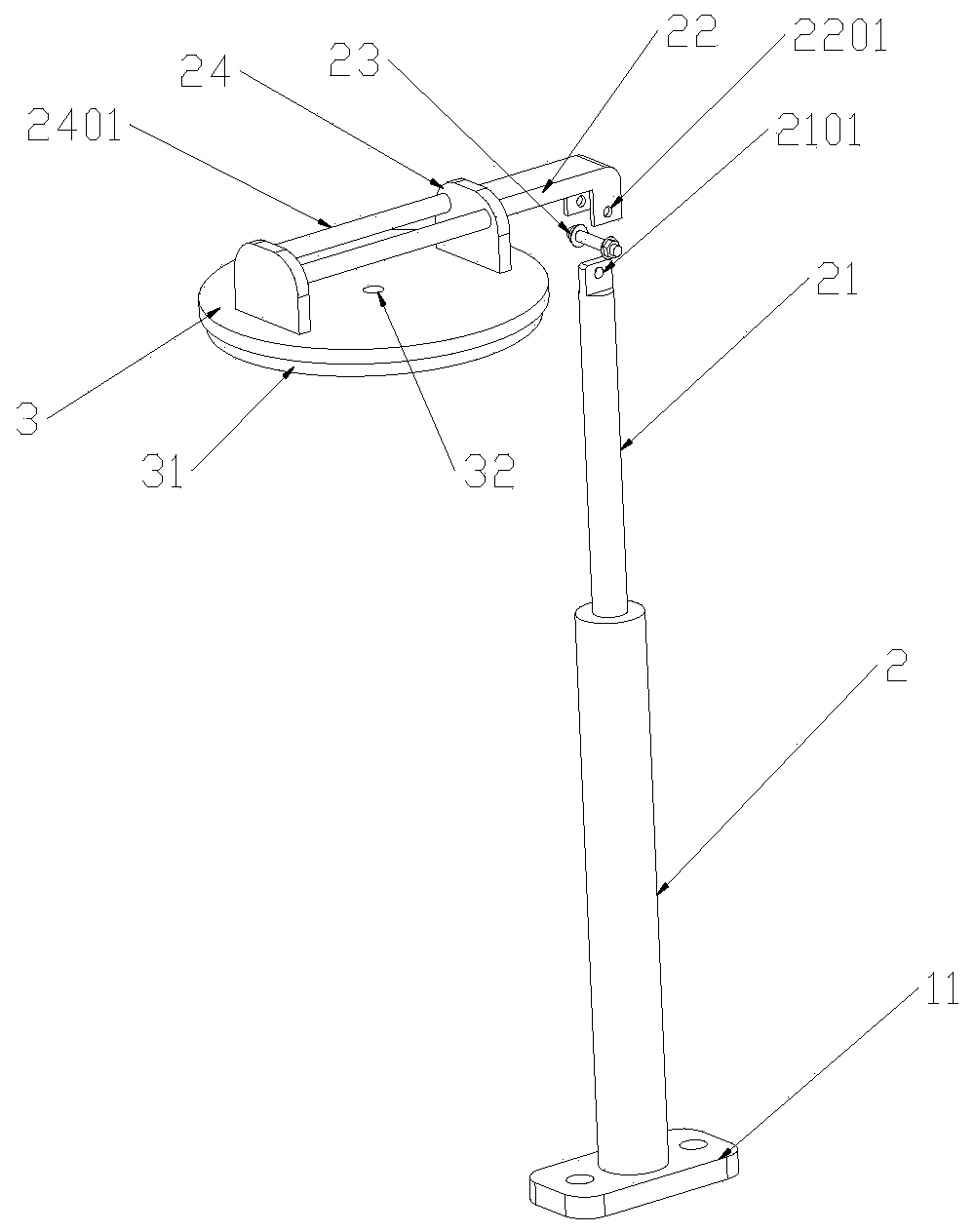 Preparation technology and stirring and discharging device of mixed powdery essence