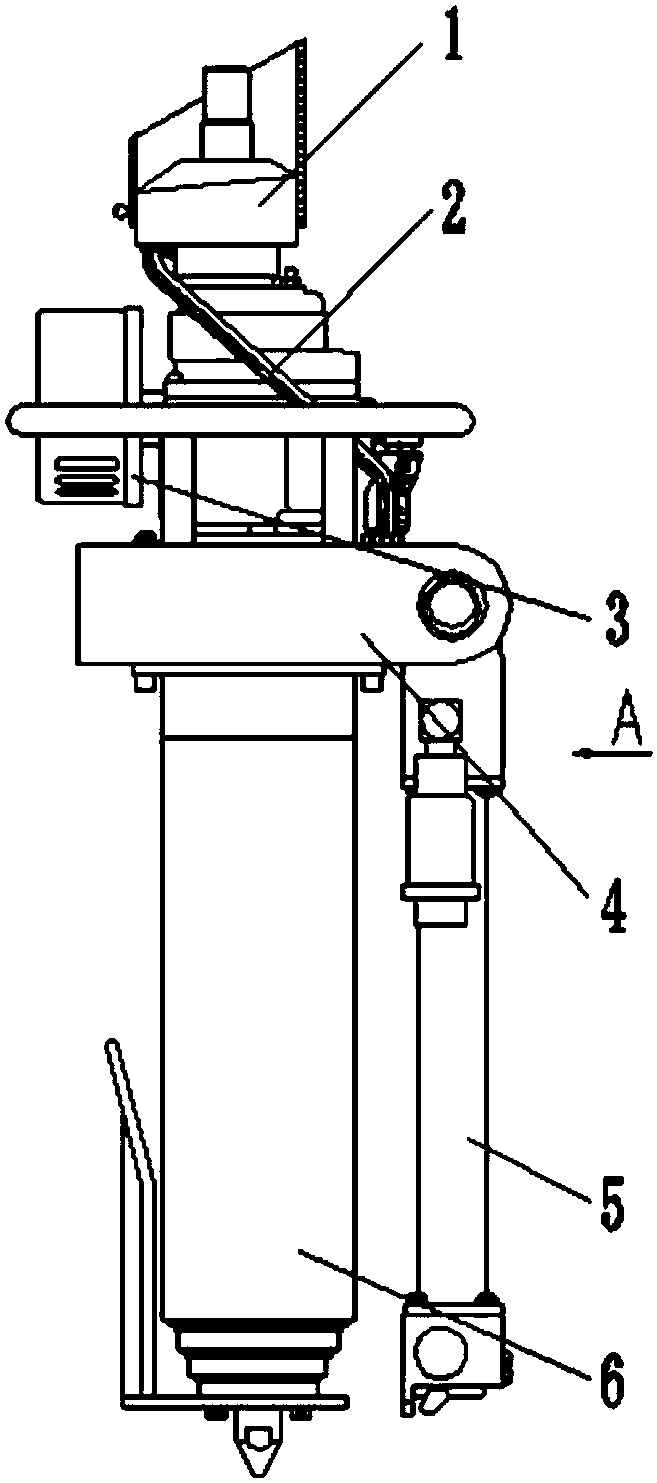 Method for determining geological state of rock mass in real time by monitoring drilling process of pneumatic bolt drilling machine