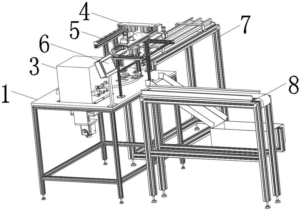 Detection equipment for liquid crystal panel production