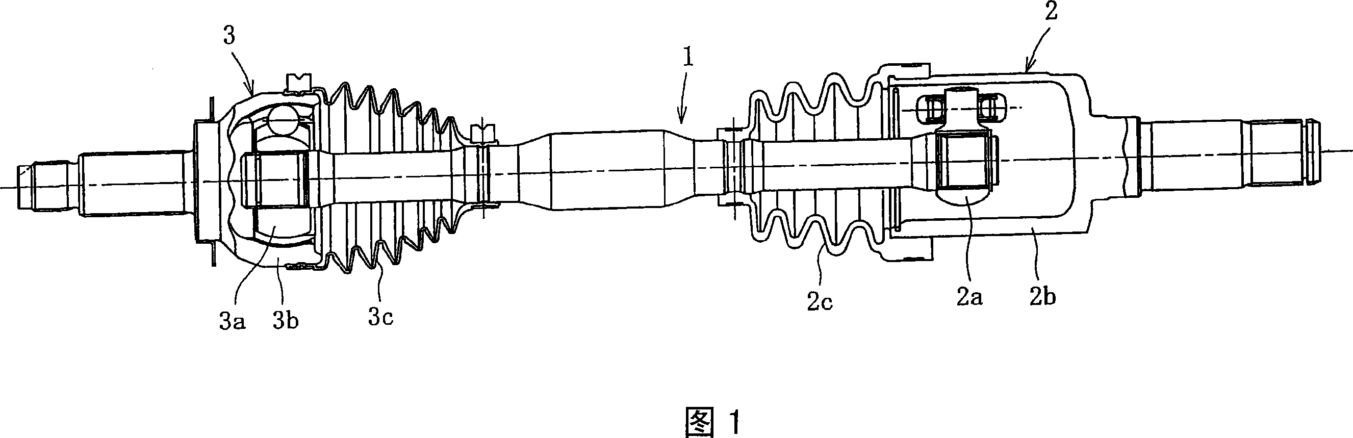 Hollow power transmission shaft and method of manufacturing the same