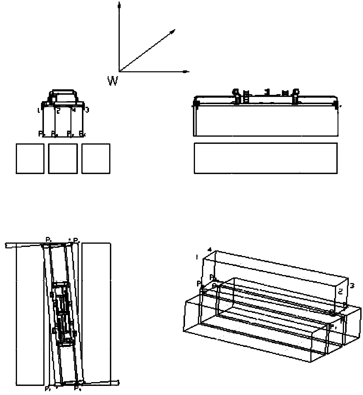 Container laser scanning identification method and device, electronic equipment and readable medium