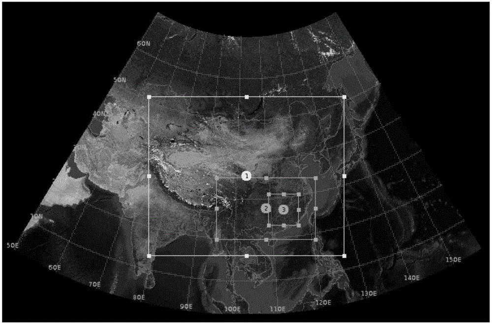 Power transmission line icing growth forecasting method based on atmospheric numerical model