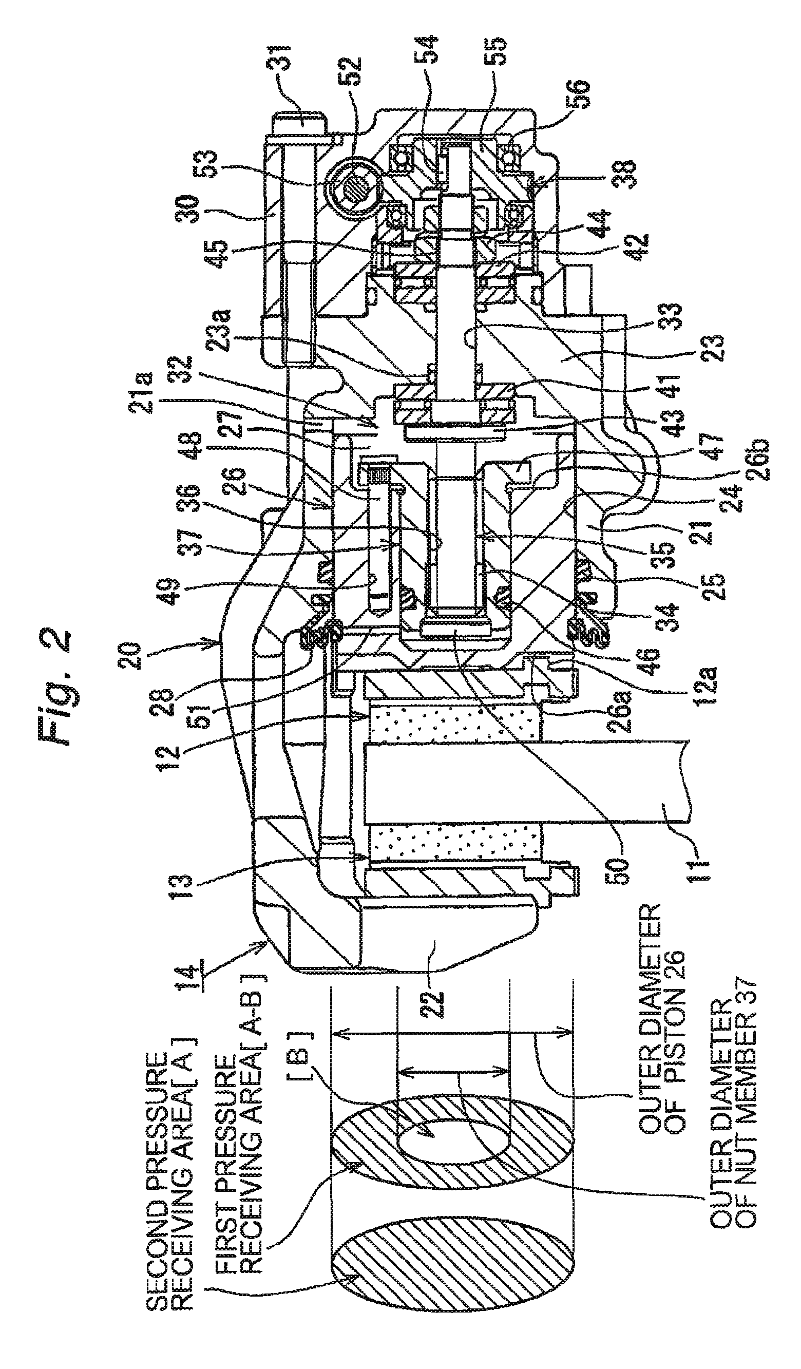 Disk brake with a parking brake function