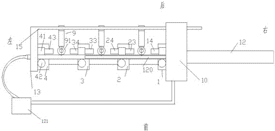 Bending technology for furnace tube of linear heating furnace