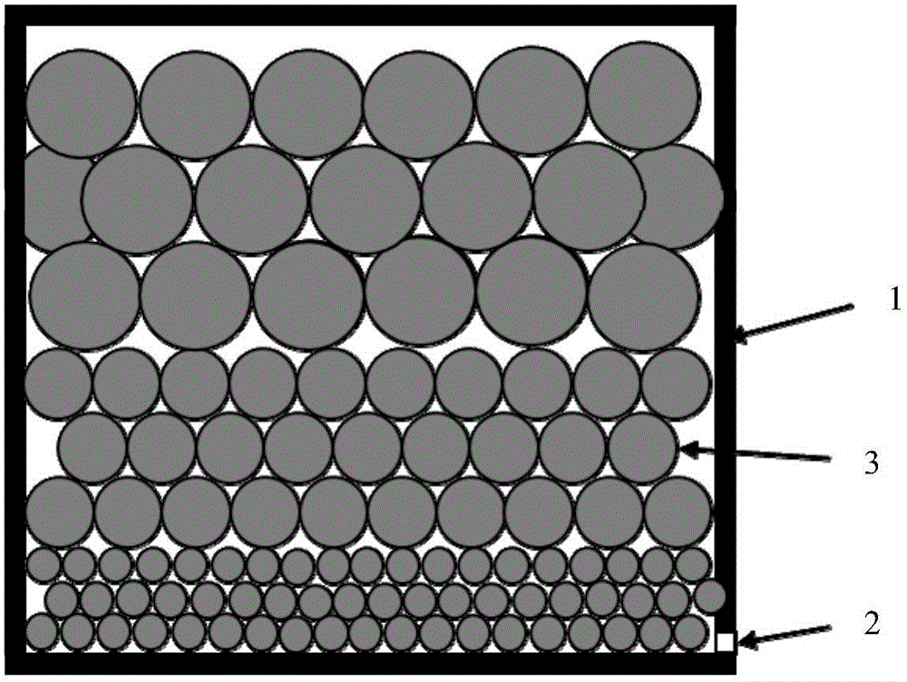 Preparation method for hydrogel with stepped hole structure