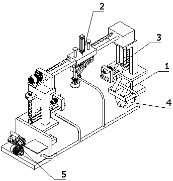 Secondary-sweeping-free green plant trimming equipment for municipal afforesting and implementation mode