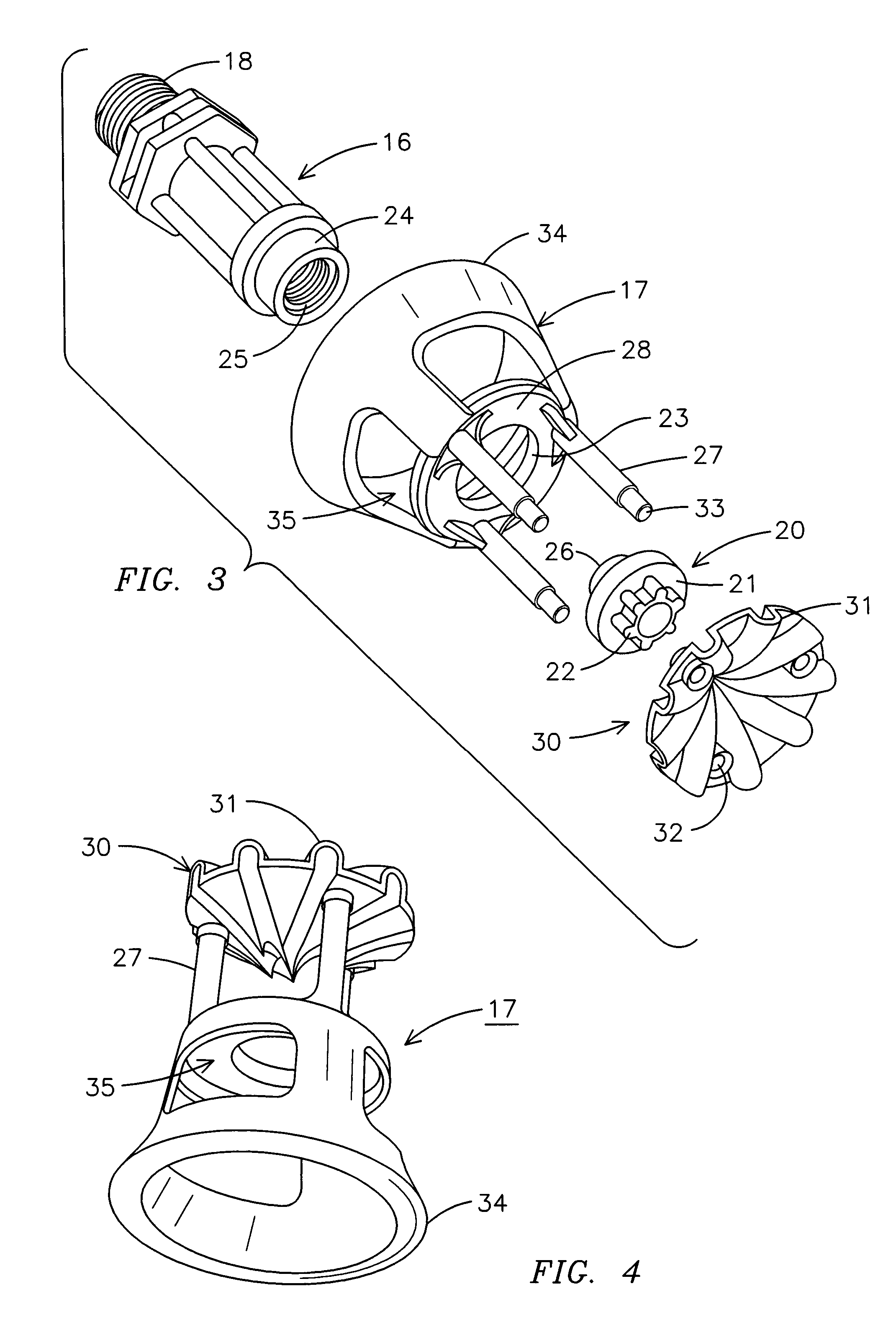 Wobbling sprinkler head