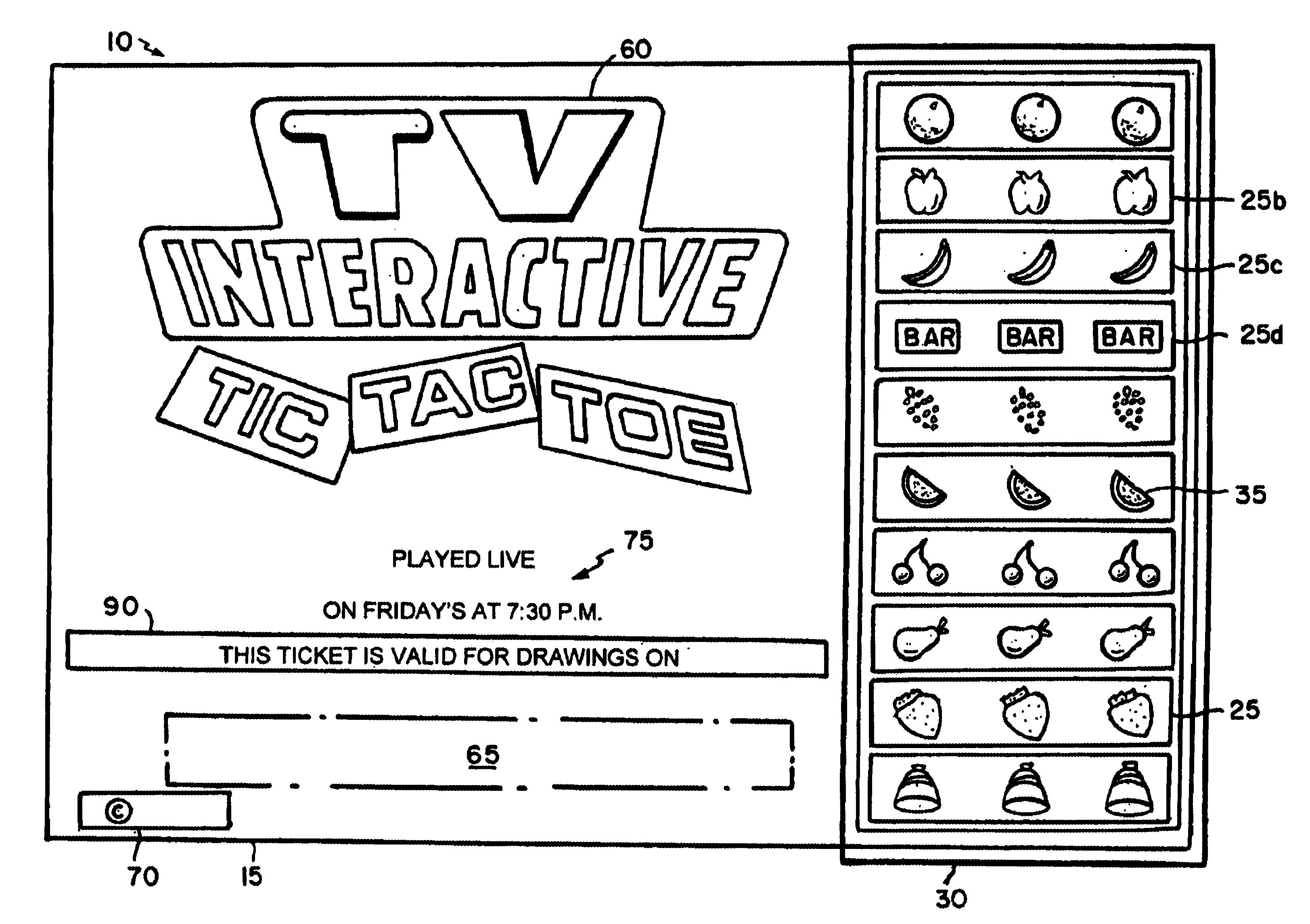 Universal lottery game ticket and a lottery game and a method of playing the lottery game using the ticket