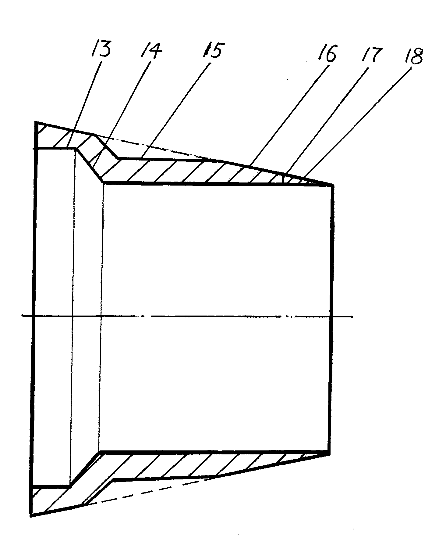 Pipe connecting pipe fitting