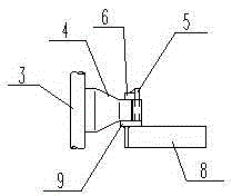 A fixed structure of heat absorber tube panel