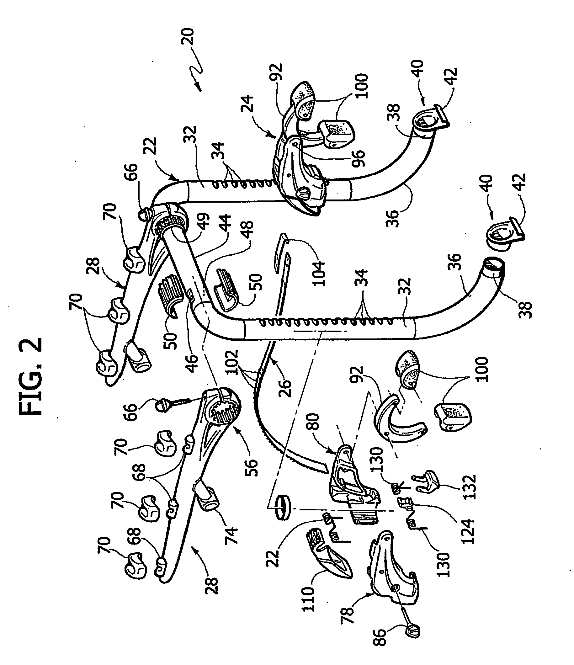 Vehicle-mounted equipment carrier